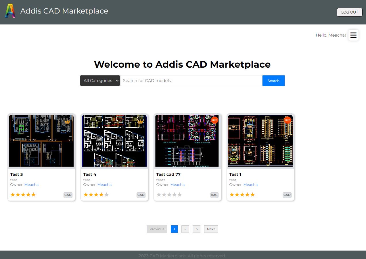 Addis CAD Marketplace